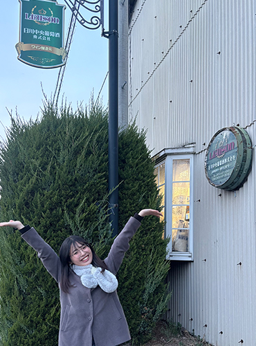 山梨県・笛吹市観光ドラマ「笛吹さんの笛吹旅〜フルーツのない季節に〜」 日川葡萄酒